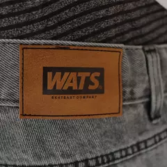 Imagem do BERMUDA WATS JEANS BAGGY PRETO MARMORIZADO