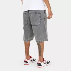 BERMUDA WATS JEANS BAGGY PRETO MARMORIZADO -  Hipster Store - Street Wear e Sneakers