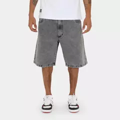 BERMUDA WATS JEANS BAGGY PRETO MARMORIZADO na internet