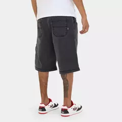 BERMUDA WATS JEANS POKET PRETO MARMORIZADO - loja online