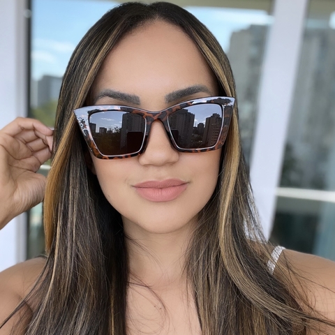 Óculos De Sol Rebeca Tartaruga