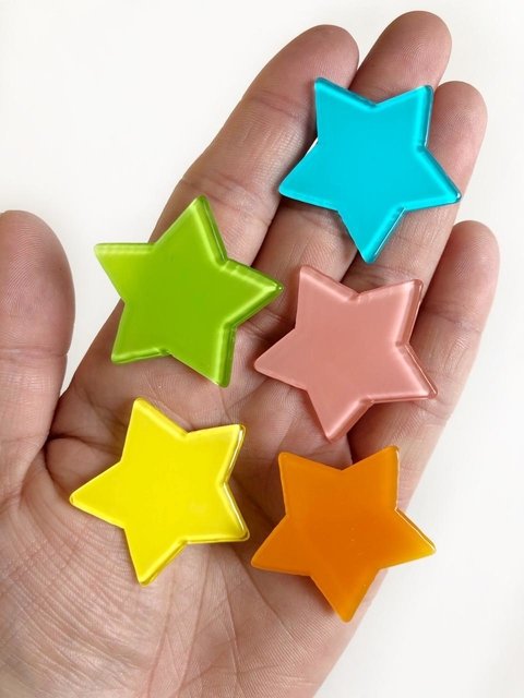 aplique estrela - 1 unidade