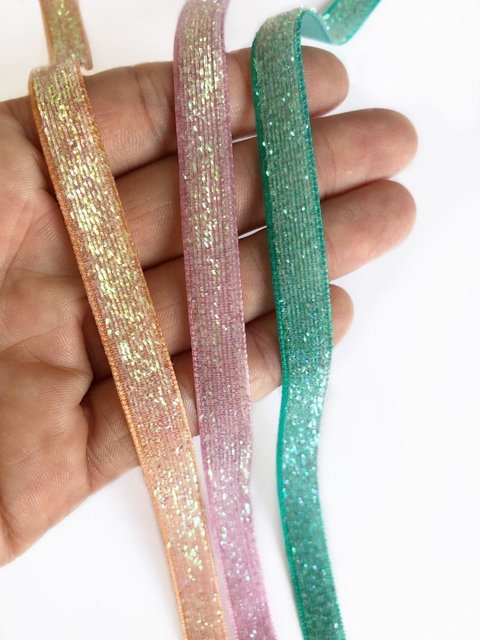 fita lurex candy 10mm - 3 metros
