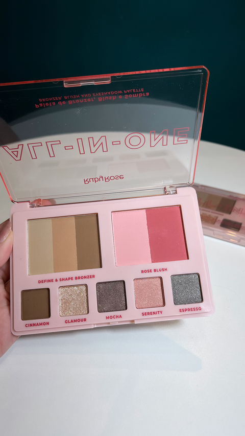 Paleta De Contorno, Blush E Sombra All In One - Ruby Rose - comprar online