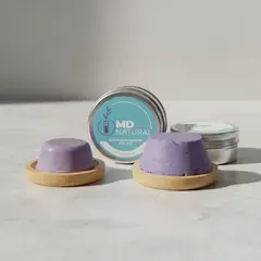 Shampoo matizante y acondi matizante solidos - tienda online