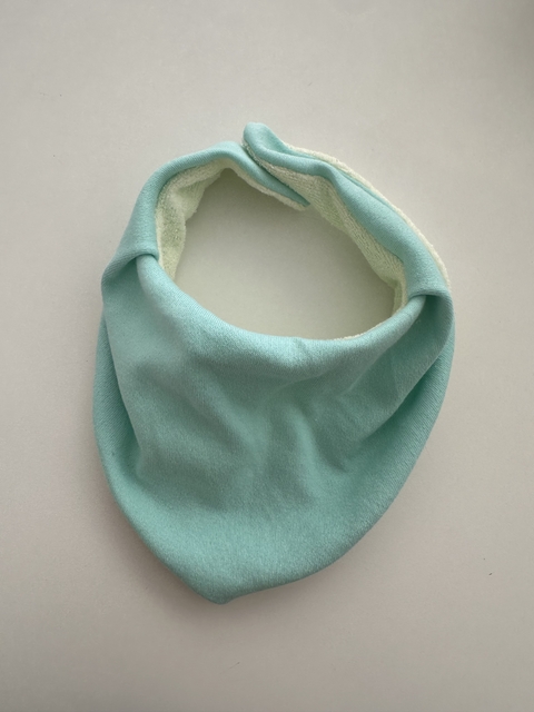 BABERO BANDANA DE ALGODON/TOWEL AQUA - comprar online