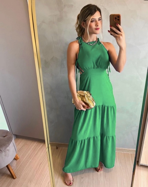 Vestido amarração - comprar online