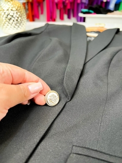 Imagem do Blazer Alfaiataria Alongado - Preto