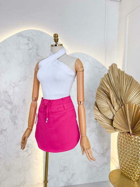 Shorts saia - Rosa