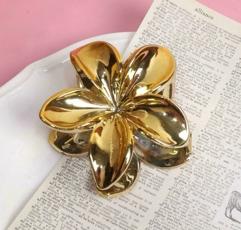 Prendedor de cabelo - Flor