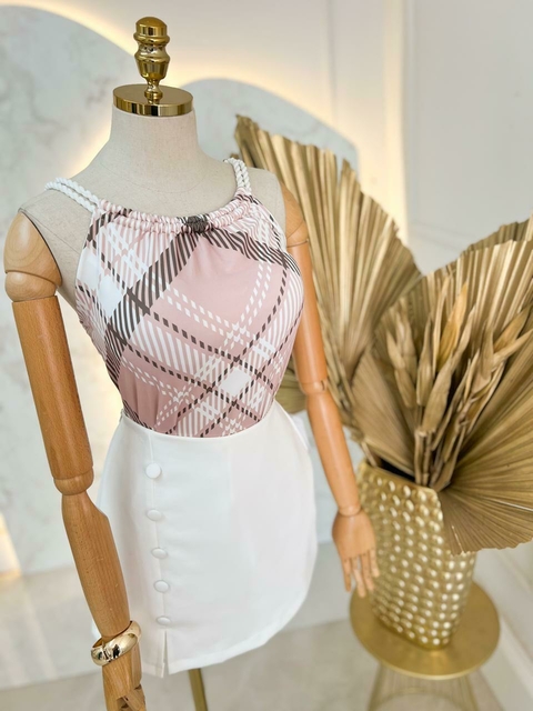 Body Trama Plus - Rosê
