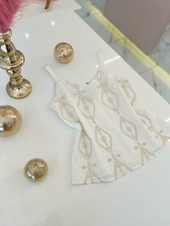 Regata Boho - Branca - comprar online