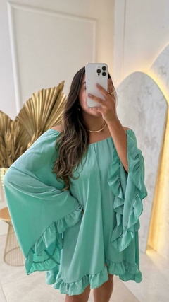 Macaquinho Chiffon Babados - comprar online