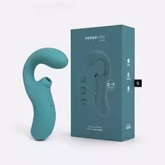 Vibrador e Estimulador Recarregável Sensevibe Curve