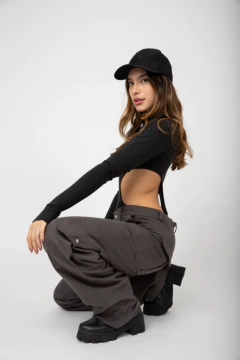 Calça Megan - Chumbo - Mia Brand