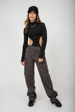 Calça Megan - Chumbo - loja online