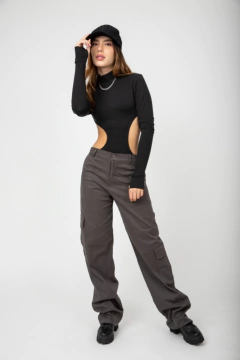 Calça Megan - Chumbo - Mia Brand