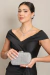 Vestido Longo Ombro a Ombro Yara Preto - Emporium Carolina