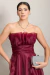 Imagem do Vestido Longo em Organza Malu Marsala
