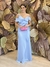 Vestido Longo Azul Serenity Dafne - comprar online