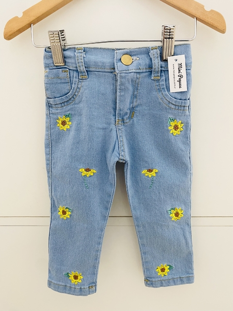 Jeans Skini flower - comprar online