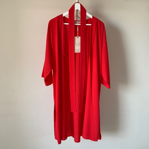 Kimono Mayumi cor Vermelho - comprar online