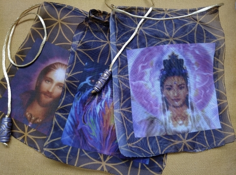 Bandeiras Decreto Sétimo Raio Chama Violeta