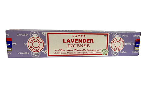 Incensos Indianos Satya Lavanda - comprar online