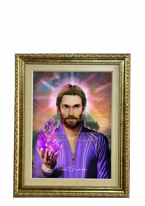 Quadro Saint Germain - Pintura Mediúnica - comprar online
