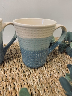 MUG TRAMADO AQUAMARINE DEGRADE - comprar online