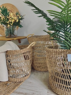 CANASTO JAMES NATURAL 36 CM