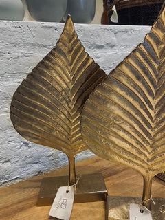 Hoja decorativa champagne - comprar online