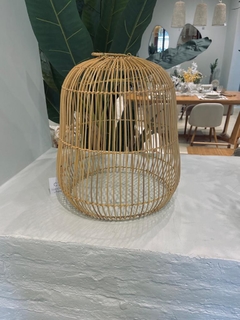 LAMPARA OVOIDE BAMBOO CHICA 40cm - comprar online