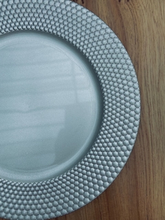 PLATO DE SITIO BORDE CON CIRCULOS - comprar online
