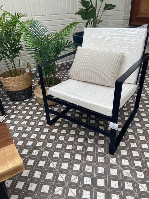 Sillon exterior malva 1 cuerpo 68x70x76h