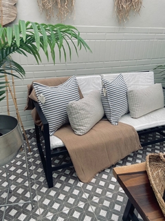 Sillon exterior malva 2 cuerpos 0.70x1.60x76h