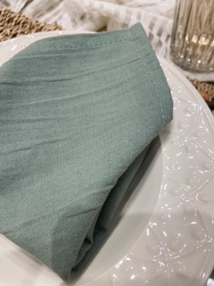 SERVILLA DE TELA VERDE - comprar online