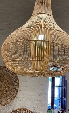 LAMPARA RATTAN M 80 cm - comprar online