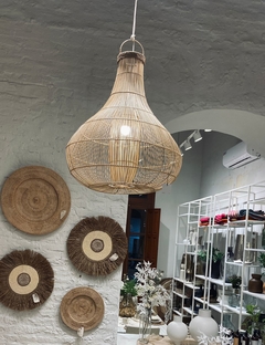 LAMPARA RATTAN M 80 cm