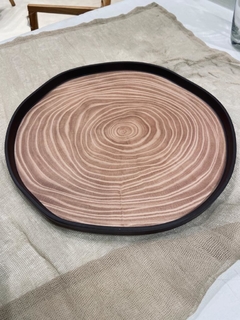 BANDEJA DE FIBRA DE BAMBOO TRUNK 31cm