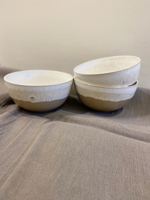 BOWL COLOR COMBINADO BEIGE/MARRON
