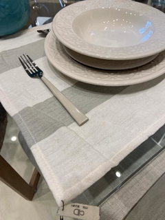 Servilleta de tusor bamboo rayas blancas x6 uni - comprar online