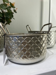 CESTO CHAPA CHICO 22.5X20.50X15.50CM - comprar online
