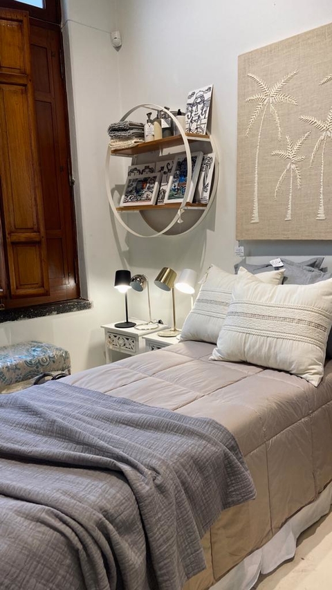 PIE DE CAMA TUSOR BAMBU 2.60X1.20