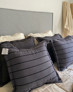 Respaldo c/funda tusor gris 1.40x1.80 - comprar online