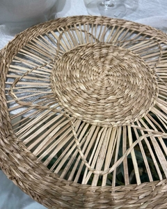 Individual Seagrass 30cm flor color natural - comprar online