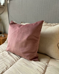 Almohadon pana rosa viejo 50x50