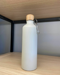 Botella de Aluminio deportiva Moscu White 750ml