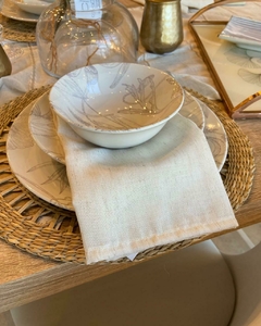 Servilleta de tela beige - comprar online