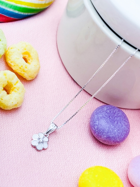 Colar Flor Real infantil